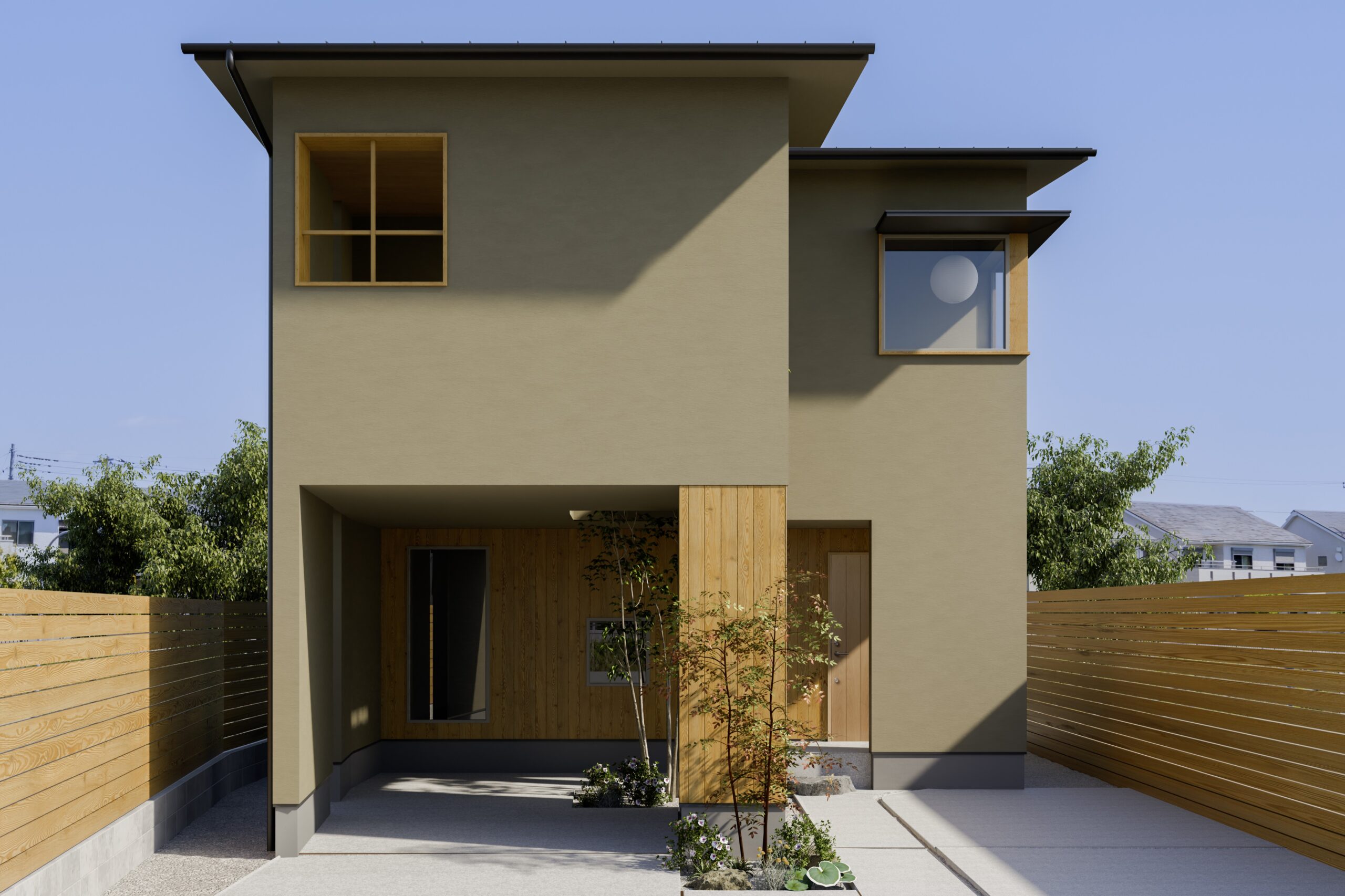 「緑と育つ家」完成見学会